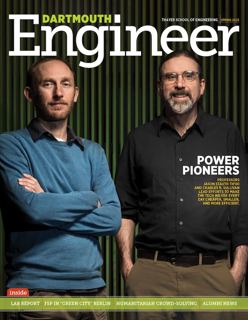 Dartmouth Engineer Spring 2023 Cover