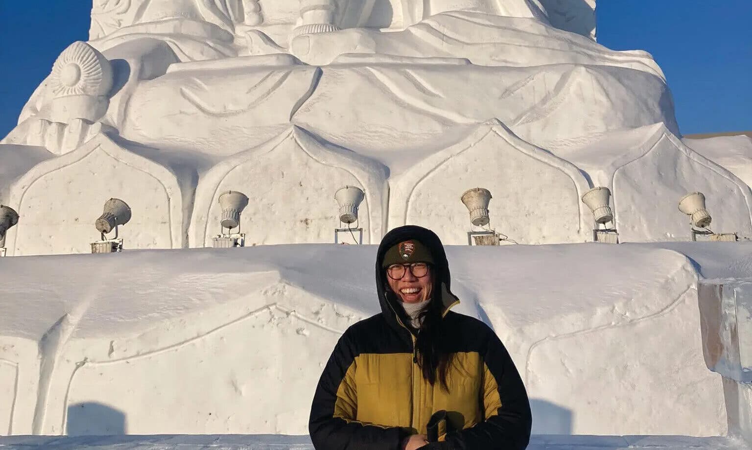 Michelle Wang in Harbin