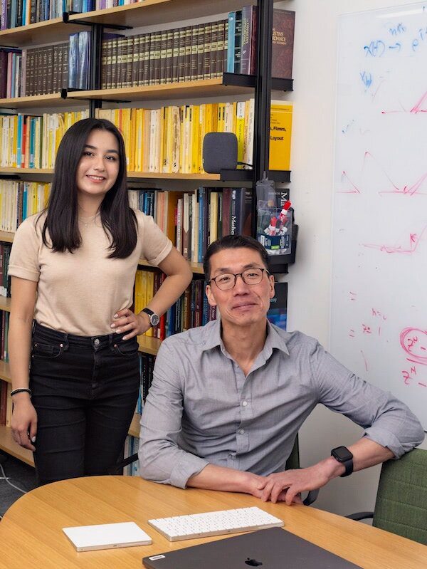 Iroda and Prof Chin