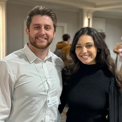 PhD candidates Roman Vasyltsiv and Savannah Decker