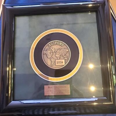 Award plaque