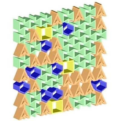 Metamaterial scaffold graphic