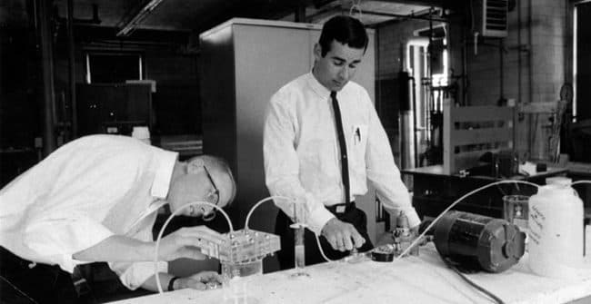 Chris Miller and Dean Spatz in Engineering 21