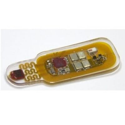 The wireless, battery-free device