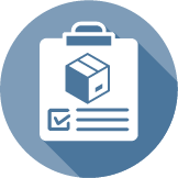 a clipboard with a checklist represents the product management focus area.